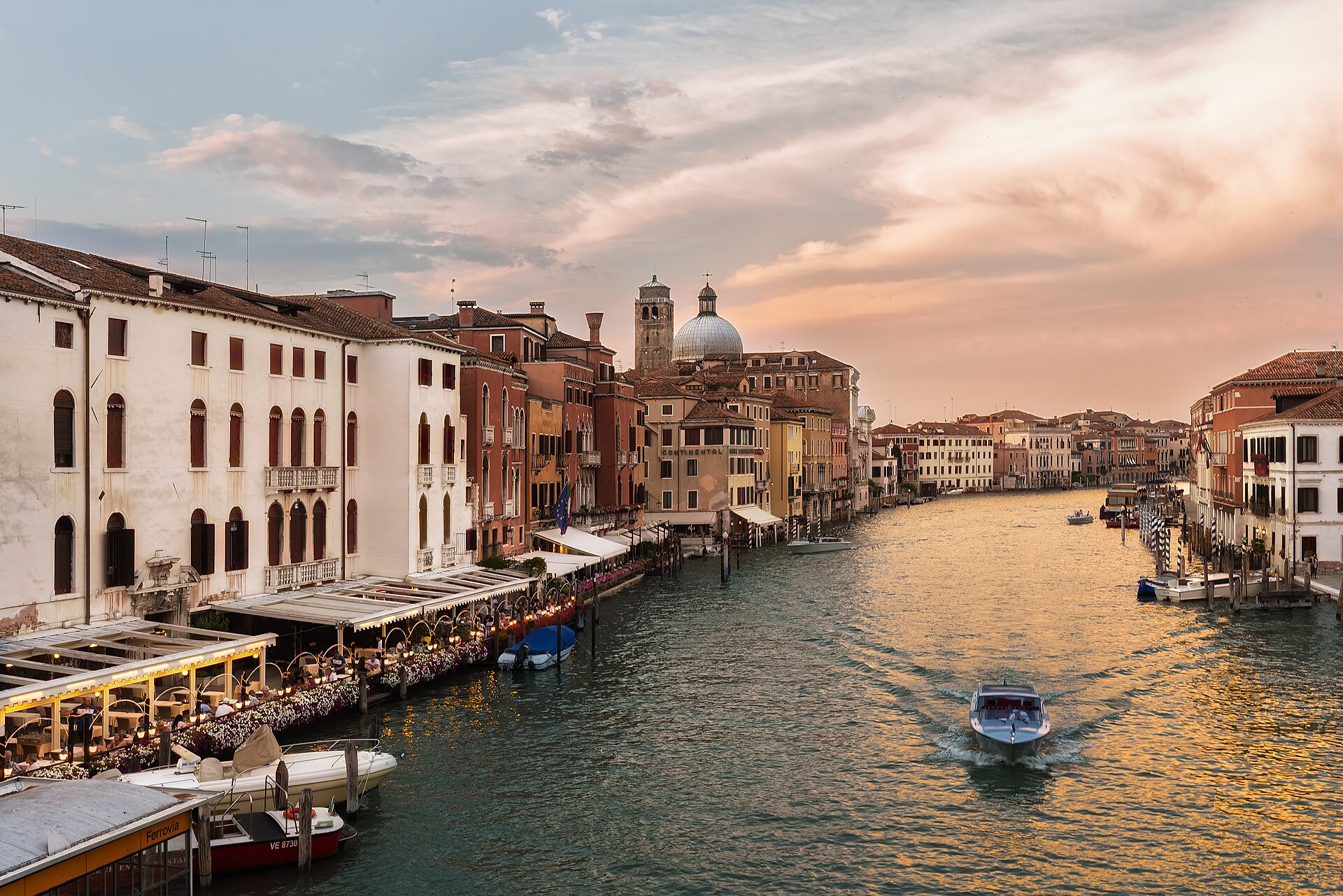 The Grand Canal in Venice